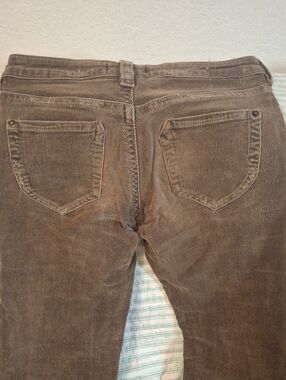 Urban Behavior Corduroy Straight-Leg Pants in Brown
